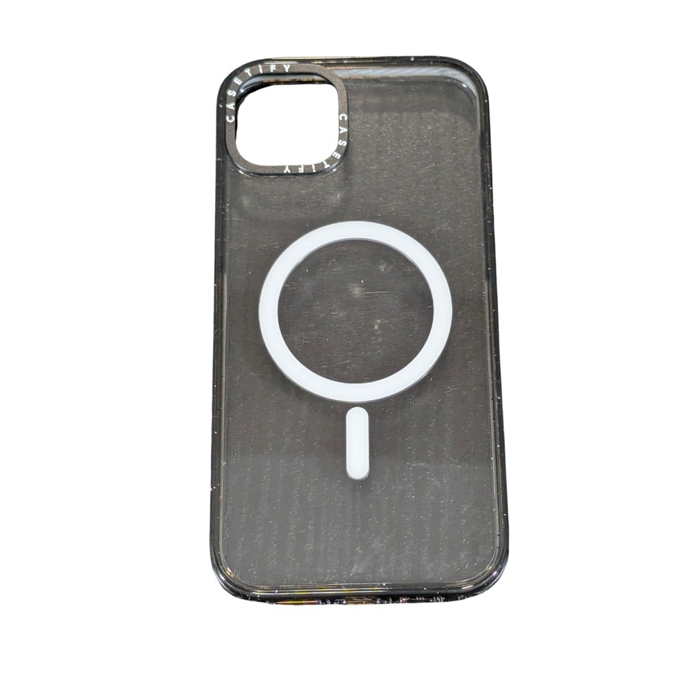 Mm1U CASETiFY Impact Case w/ Magsafe for iPhone‎ 15 Plus 6.7" Clear/Black